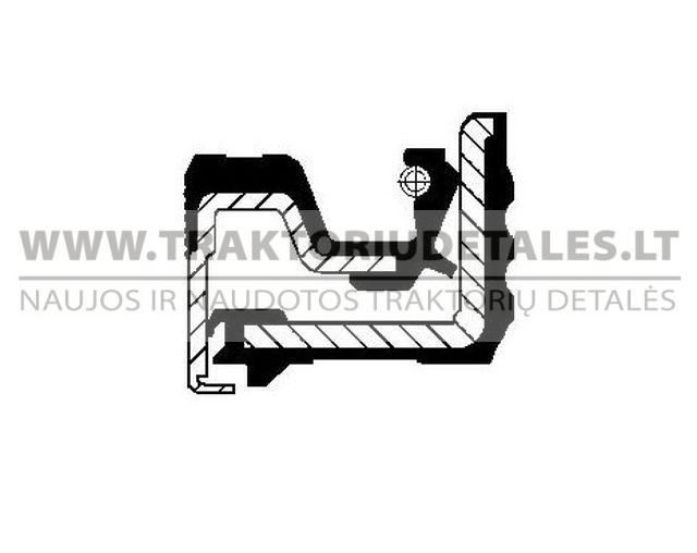 251048a Riebokšlis 150x176x15.5_16 Carraro_2 Riebokšlis 150x176x15.5/16, Carraro/047705A, 12013126B, 1349265C1, 137700420841.